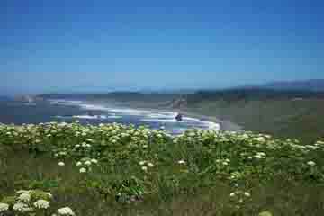 Cape Blanco Port Orford Oregon coastline fiddlersgreen.net